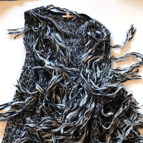 Hem & Thread Large Vest Black White Gray - Picture 8 of 8